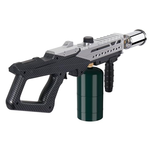 Image of Semlos Propane Torch Head, Powerful Flame Thrower Gun, Adjustable Charcoal Lighter, Searing Torch for BBQ, Camping, Welding (Propane Tank Not Included)