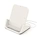 Wireless Charger, Yuwiss 10W Wireless Charging Stand Cordless Chargers Compatible with iPhone XR Max/XS/X/8/8Plus Samsung Galaxy S10/S10 Plus S9/S9 Plus/S10E/S9 Qi-Enabled Devices (White)