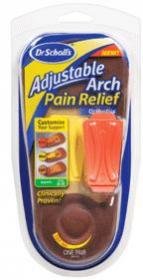 HEEL ORTHOTICS ADJ ARCH MEN Size: 1 PR