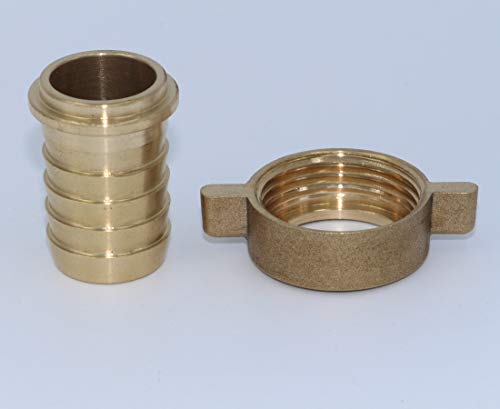 Sobime Conexión para Manguera - Racor de Latón (1" - 25MM) Cover