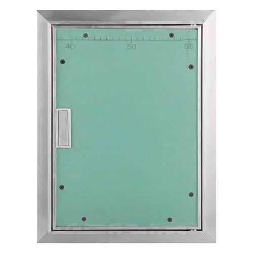Trampilla Pladur, Puerta Oculta de Acceso a La Pared, Al Ático para El Hogar, Panel de Acceso de Yeso, Cubierta Eléctrico/Puerta de Servicio de Plomería(17.7X25.6IN/45 * 65cm)