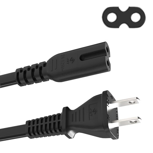 Amazon | メガネケーブル AC電源ケーブル 1.2m ストレート RoHS 120cm