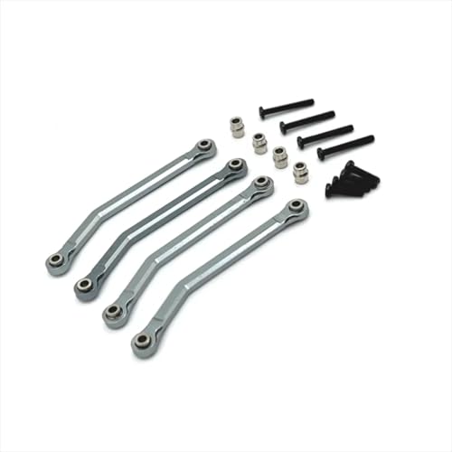 RC�X�e�A�����O�o�[ For FMS 1/24 Xiaoqi For FCX24 ���^���A�b�v�O���[�h����эĎ��t�� CNC�v���Z�X�V���[�V �Œ胊���N RC�J�[�p�[�c�A�N�Z�T���[(Gray)