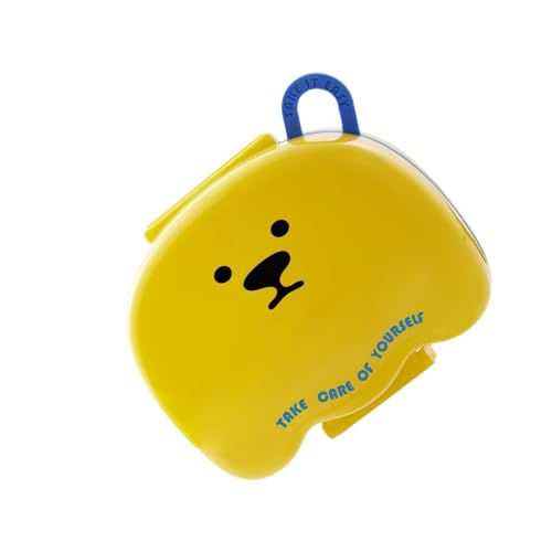 ミニチュアデイリーピルケースディバイダーコンパートメント衛生貯蔵コンテナ薬ホルダーコンパクト透明ピルケース毎日の投薬貯蔵
