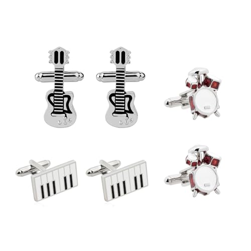 3 pares de mancuernas creativas para hombre en forma de tambor miniatura 1