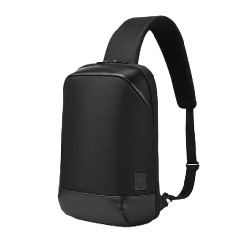 Mochila Transversal Viagem Lateral Premium Black