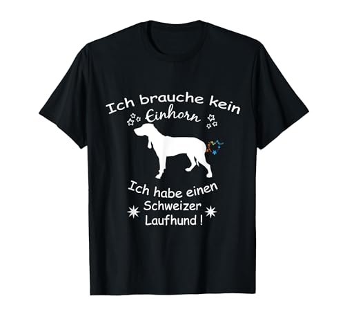 Schweizer Laufhund Tshirt - Schweizer Laufhund Hund Shirt T-Shirt, Herren,