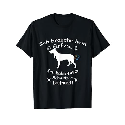 Schweizer Laufhund T-Shirt für Hundehalter