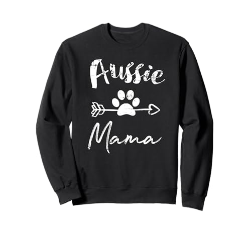 Aussie Dog Mom Australian Shepherd Mama Sweatshirt