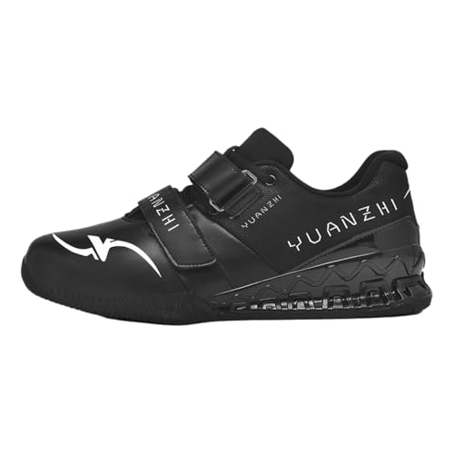 Fooceoute Zapatos de Peso Muerto,Zapatos De Peso Muerto De Fitness,Zapatos De Levantamiento De Pesas Y Fitness,CóModo Y Transpirable,Antideslizante,Ajuste Seguro,para Fitness Powerlifting.
