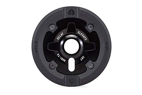 Eclat Elevate Guard Sprocket 25t Black BMX Nylon Fiberglass Bashguard Bolt Drive