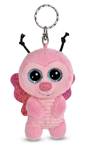 NICI Glubschis Maus Schlüsselanhänger – Original Mit Glitzeraugen, 9 Cm, Ballerina Edition Yammy, Superweiches Plüsch