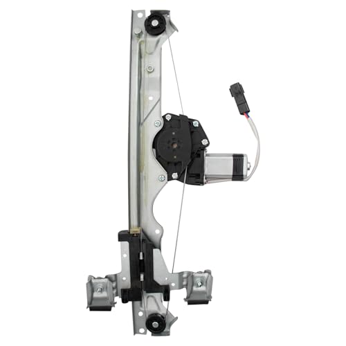 Image of TRQ Rear Left Power Window Regulator & Motor Assembly Drivers Side Compatible with 2005-2010 Jeep Grand Cherokee