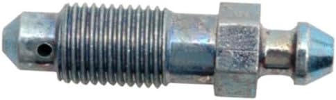 KarParts360 For Chevy Avalanche 2007-2013 Brake Bleeder Screw | Rear | Silver | Made Of Steel | Hex Head | Medium Thread | Excluded Cap