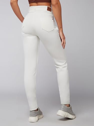 Image of Dolce Crudo Distressed High Rise Skinny Jeans for Women