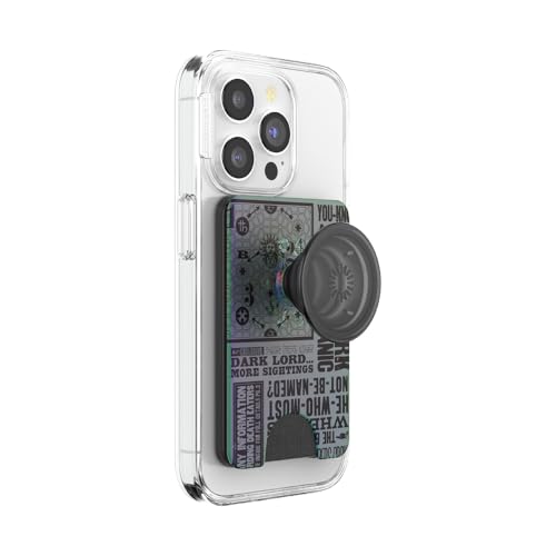 Image of PopSockets Phone Wallet for MagSafe, Phone Card Holder with Grip, Harry Potter - Dark Lord Returned