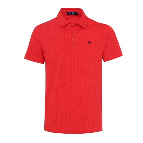 Image of MANE AND MINI Men's Cotton Regular Fit | Pique Polo Neck T Shirt | Half Sleeves Casual Shirt for Men