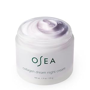 OSEA Collagen Dream Night Cream - Anti-Aging Hydrating Face Cream with Vegan Collagen & Algae-Derived Bio Retinol - Plumps, Firms, & Smooths Line and Wrinkles 2 3138Bjqa45L. SS300