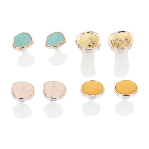 GALPADA 8Pcs Silicone Toe Separator for Manicure Stylish Nail Art Divider Toe Spreader for Comfortable and Practical Nail Care Tools