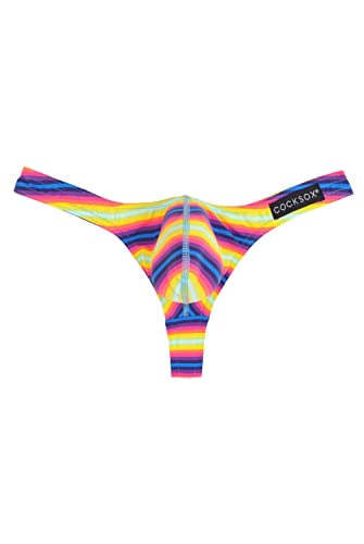 Men's Enhancing Pouch Thong CX05 (Small, Trance)