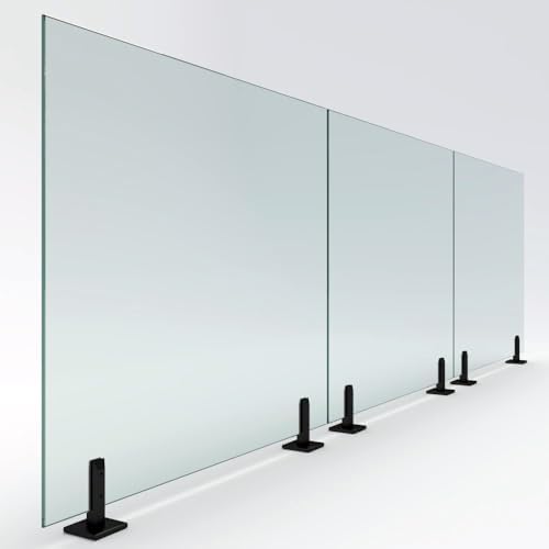 Frameless Glass Railing System, Glass Deck Railing, Design Yours, 36" High