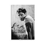 Marlon Brando Leinwand-Poster, Schlafzimmer, Dekoration, 