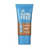 Manhattan Clean & Free Skin Tint Fb. 39 Natural Bronze, feuchtigkeitsspendendes Make-up, vegan, 30 ml