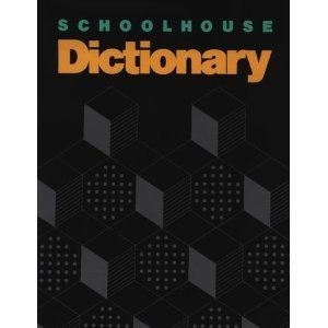 Hardcover Schoolhouse Dictionary Book