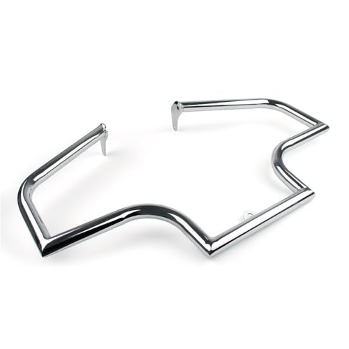 Barres de protection moteur moto en acier chromé Softail Fat Boy 00-17