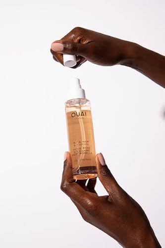 Ouai Rose Hair & Body Oil. A Luxurious, Multi-Purpose Oil To Hydrate Your Hair And Skin. It’s Fast-Absorbing And Scented With Rose And Bergamot. Free From Parabens, Sulfates And Phthalates (3 Oz) #TOP3