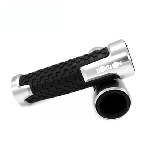 Terminales de manillar de 22 mm para Suzuki Burgman 125 200 400 contratrapesos de moto negros