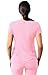 Adar Uniforms Women's Modern V-Neck Scrub Top - A6008 - Soft Pink - XL