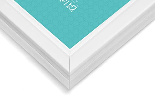 Lavie Home 8X10 Picture Frames (6 Pack, White) Simple Designed Photo Frames For Wall Mount Display, Set Of 6 Classic Collection #TOP3