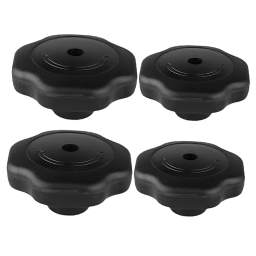 POPETPOP 4 Piezas Perillas para Plástico Antiexplosión para Tapas de Cocina Mango Seguro y Fácil de Instalar Compatible con Diversos Recipientes