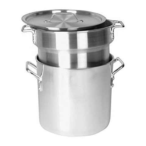 Excellante 20 Quart Aluminum Double Boiler Cover