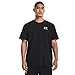 Produktbild Under Armour Mens Short-Sleeve Graph Men's Ua Logo Embroidered Heavyweight Short Sleeve, Black, 1373997-001, LG