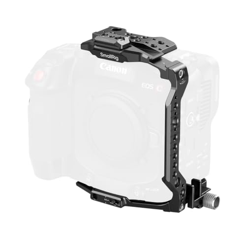 SmallRig C80pP[W CanonɑΉ W[݌v gbvv[g TChv[g {gv[g NATO[ HDMIpP[uNv R[hV[}Eg 1/4''-20 & 3/8''-16lW Zp`t 5810