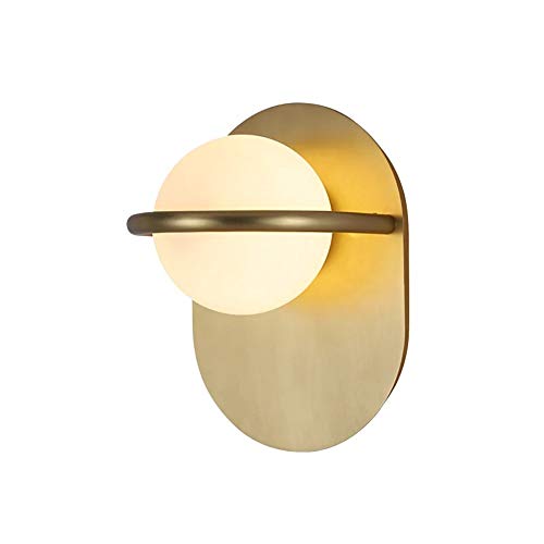 Applique boule C chevet chambre allée balcon couloir nordique