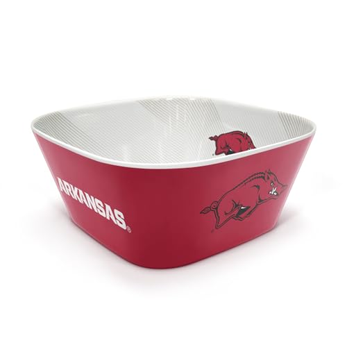 Image of YouTheFan NCAA Arkansas Razorbacks Large Party Bowl
