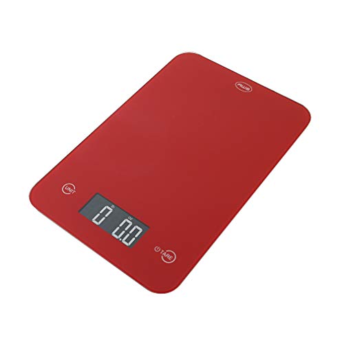 American Weigh Scale Onyx Series Digital Multifunction Kitchen Weight Scale, Red, 11Lbs X 0.1Oz (Onyx-5K-Rd) #TOP30