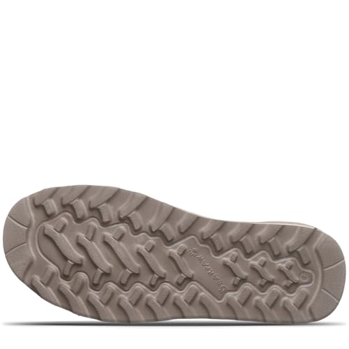 Image of BEARPAW Women's Retro Super Shorty Vegan Stone Size 10 | Women's Ankle Boot | Women's Slip On Boot | Comfortable Winter Boot
