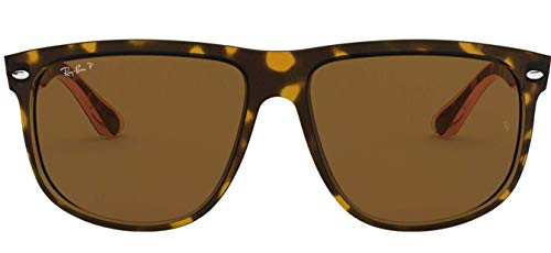 Ray-Ban RB4147-710/57 Sunglasses Tortoise w/Polarized Brown Classic B-15 Lens 58mm2