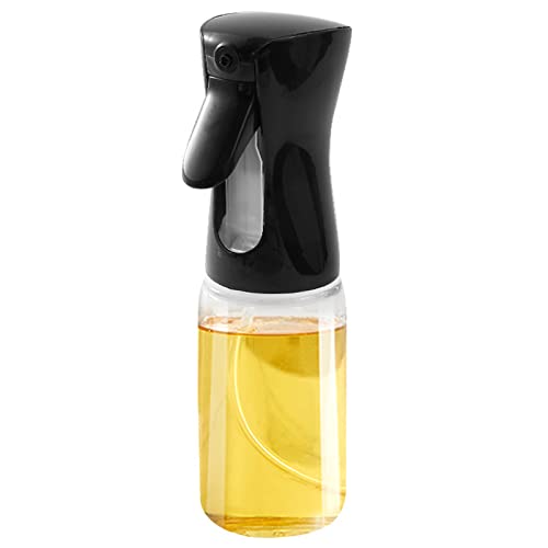 Bozony Pulverizador de azeite de oliva 210mL Mister Spray Bottle Dispensador de óleo recarregável pa