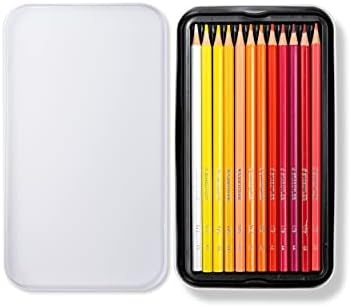 STAEDTLER 175 M36 Wood-Free Coloured Pencils - Assorted Colours (Tin of 36)