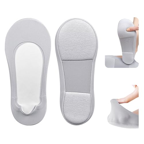 Image of 2 pairs Women No Show Socks Ice Silk Socks Low Cut Liner Non Slip Invisible sock Ice Feeling socks for Women Girls
