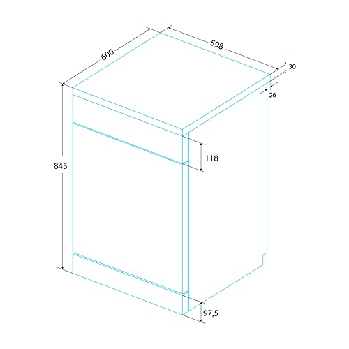 Edesa-Lavavajillas-de-Libre-Instalacion-Modelo-EDW-6120-WH-Ancho-de-60-cm-4-Programas-52-dB-de-potencia-Acustica-Clase-de-Eficiencia-Energetica-E