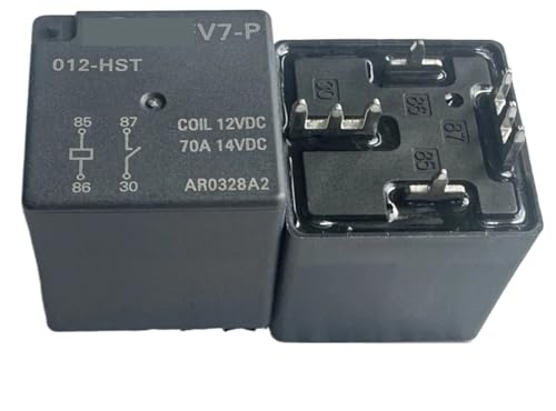 Relé HFV7-P 012-HST 4 pines 12V 70A componente electrónico de repuesto automotriz