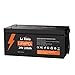 Litime 24V 230Ah LiFePO4 Lithium Battery, Group 8D, 4000+ Deep Cycle, 5888W Continuous Output Power, IP65 Protection Class Perfect for RV Solar Power Back up Energy Marine.