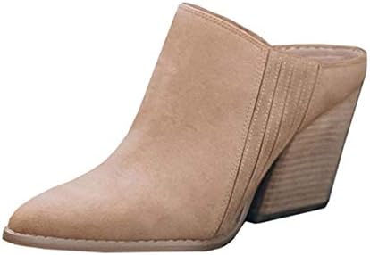 backless heeled mules