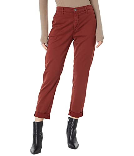 AG Adriano Goldschmied Caden Tailored Trousers Dark Hibiscus 26 27